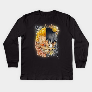 Doflamingo vs Luffy Kids Long Sleeve T-Shirt